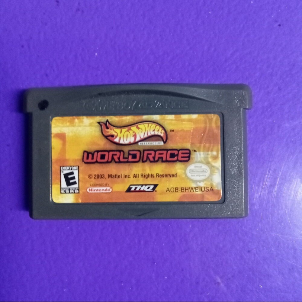 Hot Wheels: World Race (Nintendo Game Boy Advance, 2003) CARTRIDGE ONLY GBA